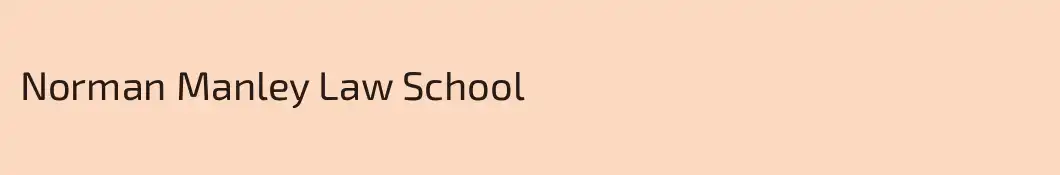 Norman Manley Law School